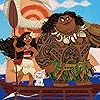 ディズニー - モアナ・ワイアリキ（Moana Waialiki）,マウイ（Maui） iPad壁紙 316401