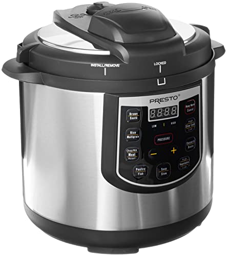 Presto 01362 6-Quart Stainless Steel Pressure Cooker