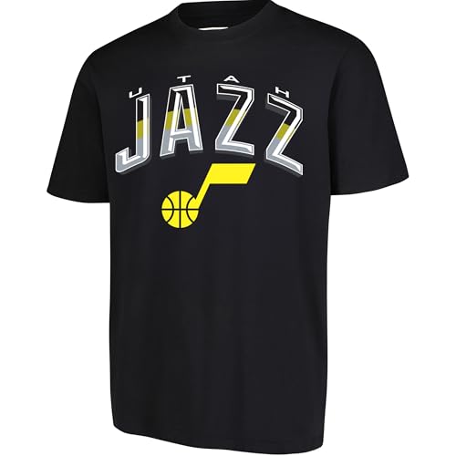 Ultra Game Men's NBA Arched Plexi Short Sleeve T-Shirt