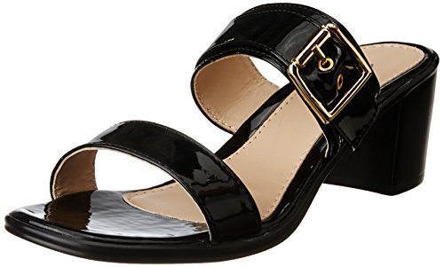 Womens CARLY BLOCK Heels, Black, (7716712)