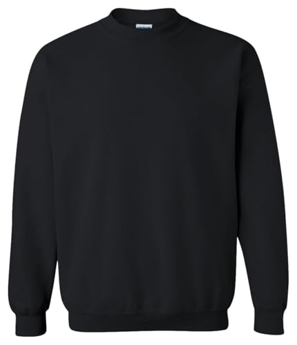 UGP Campus Apparel Gildan Men's Heavy Blend Crewneck Sweatshirt - Large - Black