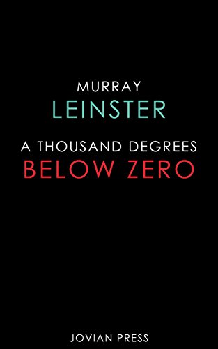 A Thousand Degrees Below Zero book cover