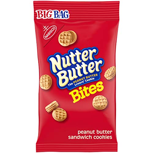 Nutter Butter Bites Peanut Butter Sandwich Cookies Big Bag, 1 package (3oz)