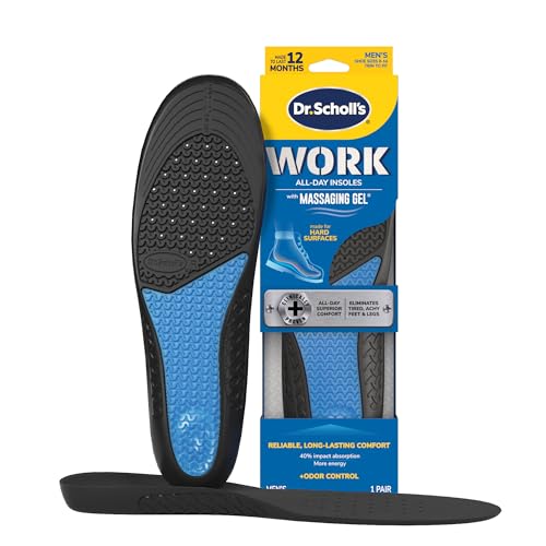 Dr Scholls Work All Day Superior Comfort Insoles With Massaging Gel