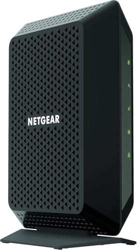NETGEAR Cable Modem CM700 Features support for fast download speeds, as well as 32 x 8 channels.