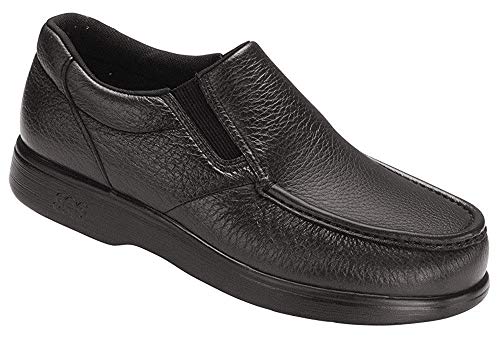 SAS Side Gore Slip On Comfort Loafer Black 10.5 M (M) (D)