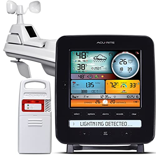 AcuRite Iris (5-in-1) Weather Station Best for Storm-Prone Areas A robust weather station that