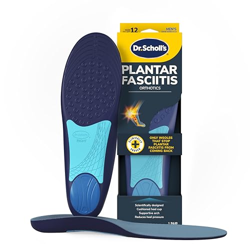 Dr. Scholl's Plantar Fasciitis Relief Orthotic Insoles for Men for $9.73 w/ Subscribe & Save + free shipping w/ Prime