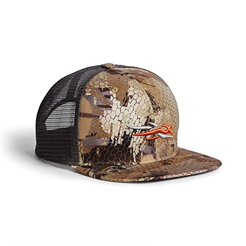 Sitka Men's Standard Trucker Breathable Mesh Hunting Cap-One Size Fits All, Waterfowl Marsh, OSFA