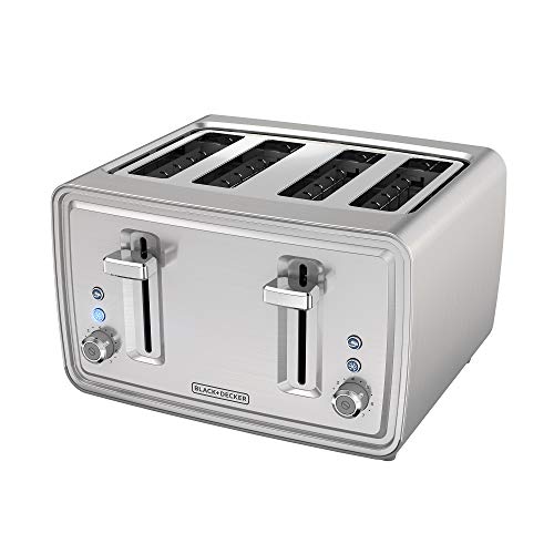 BLACK+DECKER 4-Slice Toaster (TR4900SSD) Best Performance for the Price