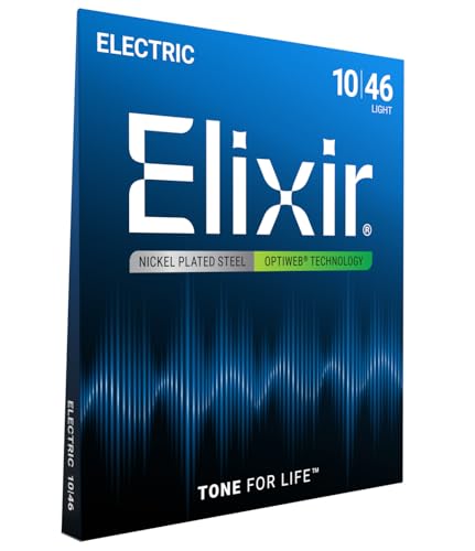 ELIXIR(エリクサー) Elixirエレキギター弦 OPTIWEB Light .010-.046 #19052 【国内正規品】 : 楽器・音響機器