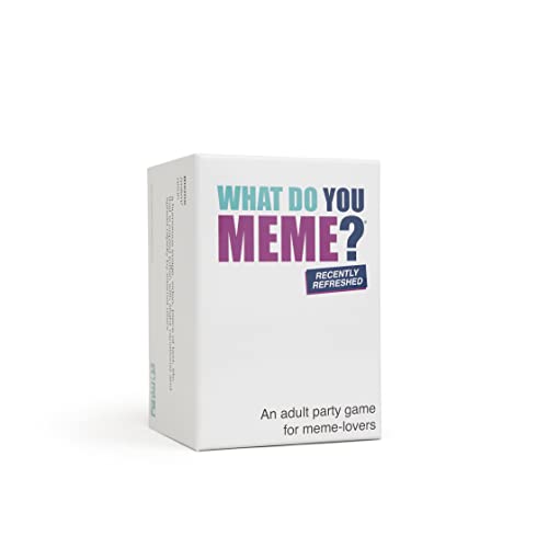 WHAT DO YOU MEME? Core Game (Original Version) – The Hilarious Adult Party Game for Meme Lovers