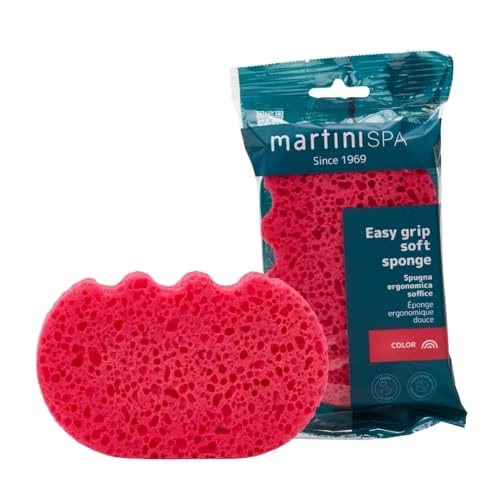 MartiniSPA Massage Color Sponge Pamper with Ergonomic Handle, Assorted Colours – 15 g