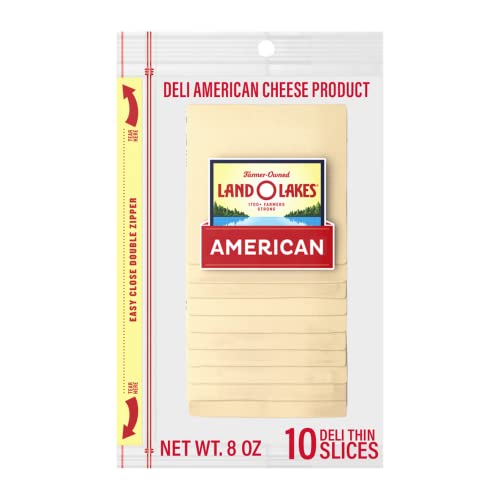 Land O Lakes® Sliced White Deli American Cheese Product, 8 oz