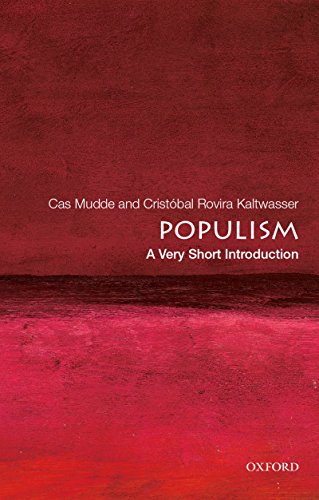 Populism (By: Cas Mudde,Cristóbal Rovira Kaltwasser) cover
