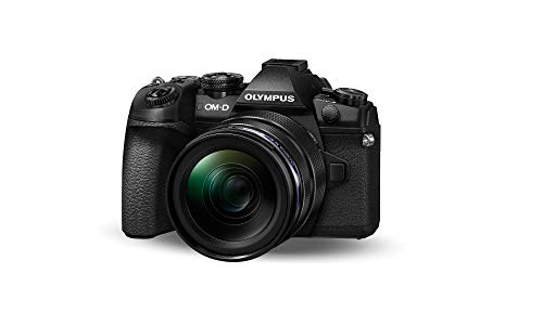 Olympus OM-D E-M1 Mark II Compact System Camera with 12-40 mm Lens Kit - Black