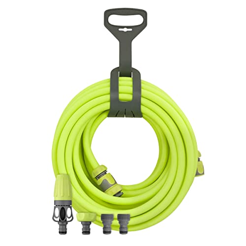 Flexzilla Garden Hose Kit with Quick Connect Attachments, 1/2 in. x 50 ft., Heavy Duty...