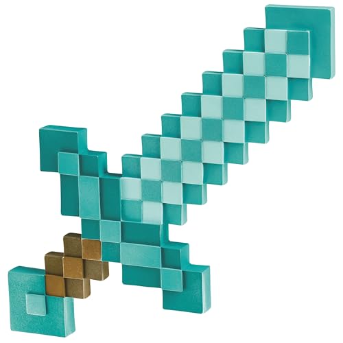 Minecraft Sword Costume Accessory, Official Diamond Sword from Minecraft, One Size