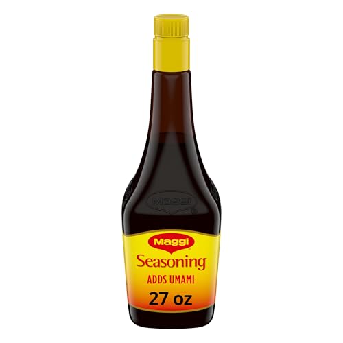 Maggi Seasoning, Umami Seasoning, add a delicious roasted flavor without adding meat, no added MSG, 27 fl oz Bottle