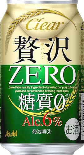 アサヒビール クリアアサヒ 贅沢ゼロ 350ml×24の画像