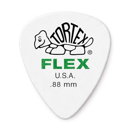 JIM DUNLOP Plektrum Tortex Flex 0,88mm 72 Stück