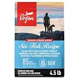 ORIJEN Poultry Free WHOLEPREY Dry Dog Food Six Fish Recipe 4.5lb Bag