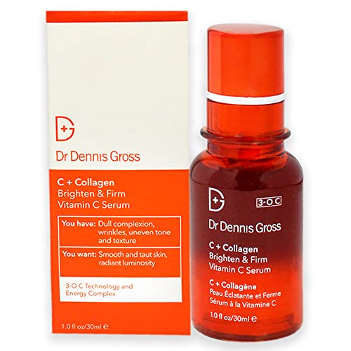 Dr. Dennis Gross Skincare C+ Collagen Brighten & Firm Vitamin C Serum Brightens Dull Skin