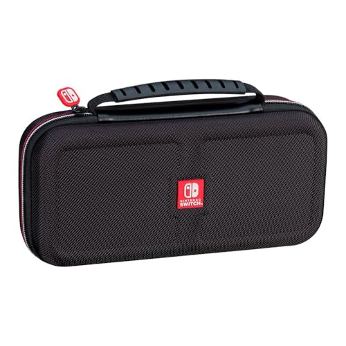 R.D.S. INDUSTRIES, INC. – Game Traveler® Deluxe Licensed Travel Case Designed for Nintendo Switch™, Lite™, OLED™, Black Small (NNS40)