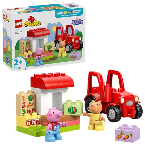 (-30%) LEGO DUPLO Peppa Pig Traktor und Marktstand 10468