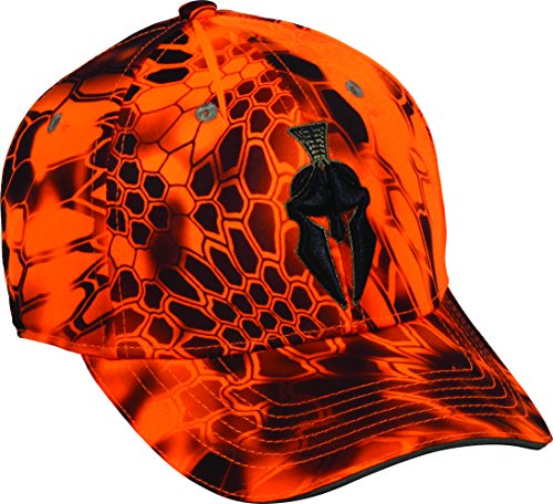Kryptek Performance Hat - Moisture-Wicking, Structured, Hunting Cap for Men, One Size, Inferno Orange