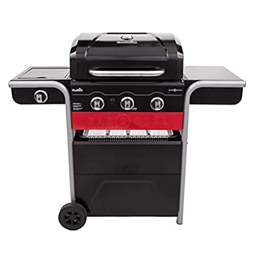 (-30%) Char-Broil Gasgrill, Kohlegrill Gas2Coal 330 Hybrid Grill, 3 Brenner mit Seitenbrenner - Ideal für draußen, Garten, Terrasse