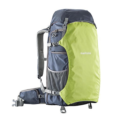 (-67%) Mantona Elements Pro Kamera und Drohnenrucksack dunkelblau/grün/orange