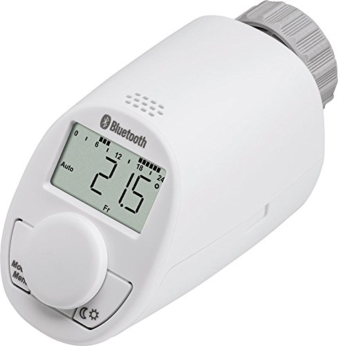 🔥 STARKER PREIS (-36%) Eqiva Bluetooth Smart Elektronik-Heizkörperthermostat, mit App-Steuerung (Model N Bluetooth)