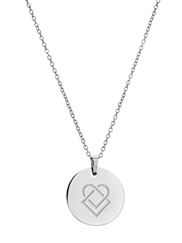 ⚡ BLITZDEAL (-74%) LIEBESKIND Berlin Damen-Kette mit Anhänger Edelstahl mattiert
