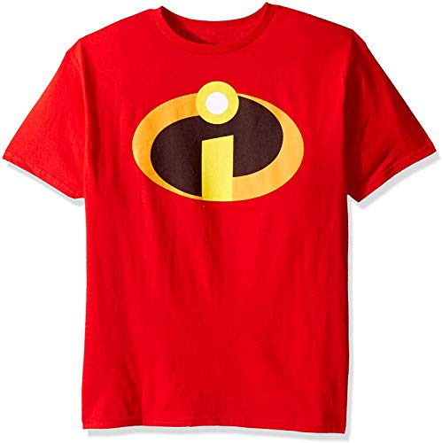 Disney unisex adult The Incredibles T-shirt T Shirt, Red, 3X US
