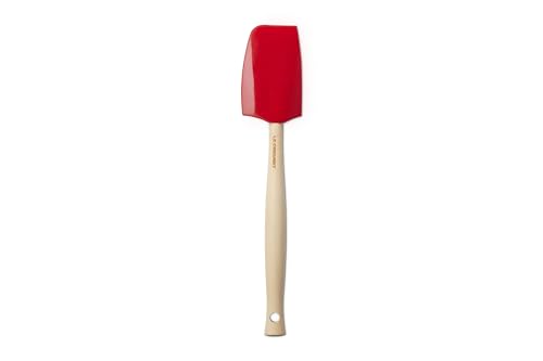 Le Creuset Silicone Craft Series Medium Spatula, 11 1/8" x 2 1/4", Cerise