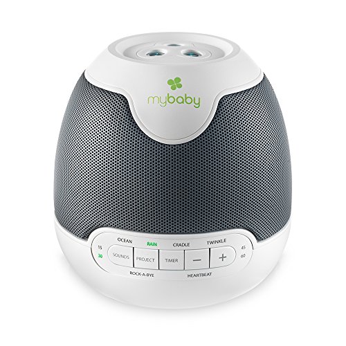 MyBaby, SoundSpa Lullaby - Sounds &amp; Projection, Plays 6 Sounds &amp; Lullabies, Image Projector Featuring Diverse Sc