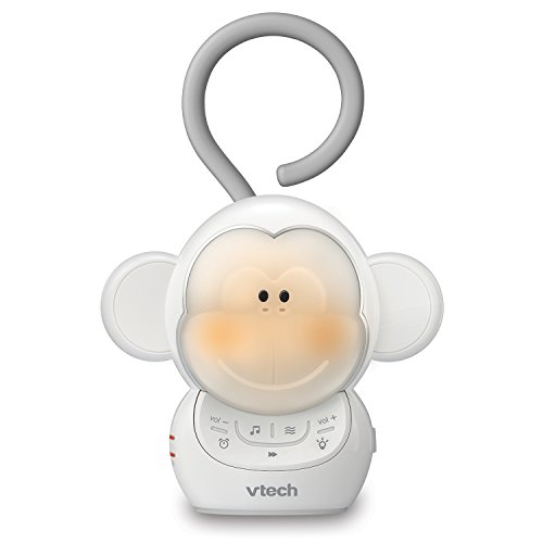 VTech Communications BC8211 Myla The Monkey Baby Sleep Soother with a White Noise Sound Machine Featuring 5 Soft Ambient