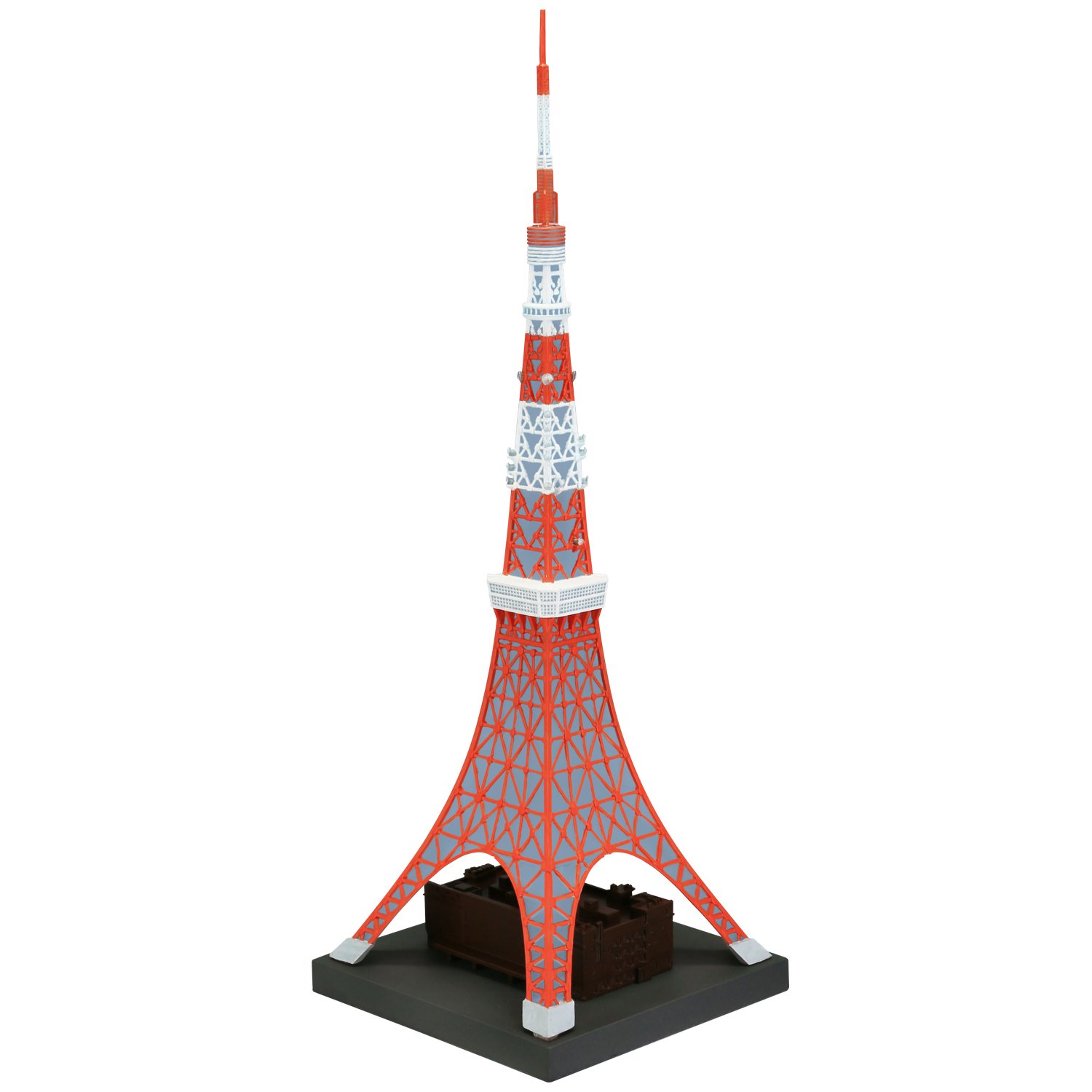 ソフビトイボックス ハイライン003 東京タワー 日本電波塔 1/1300スケール塗装済みソフトビニール製フィギュア