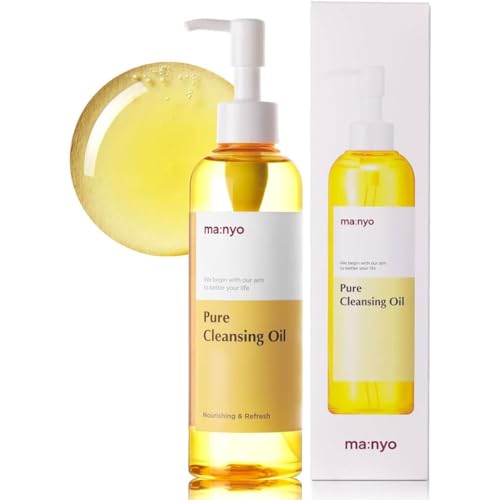 ma:nyo Pure Cleansing Oil, Natural Oil Cleanser for Face, Makeup Blackhead Remover, Korean Skin Care, 6.76 fl oz (200ml)