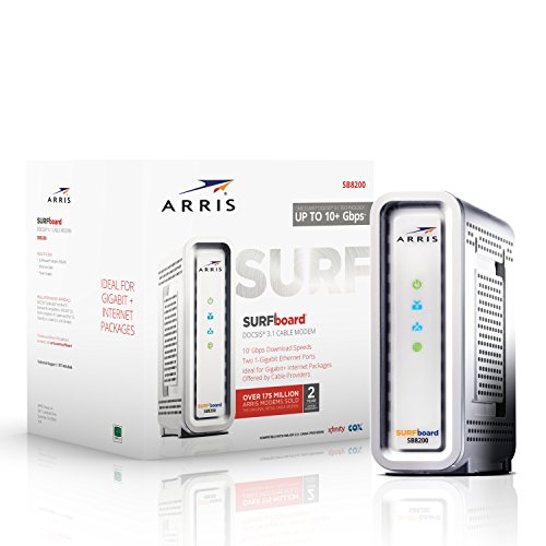 ARRIS SURFboard SB8200 Modem Comprehensive Choice