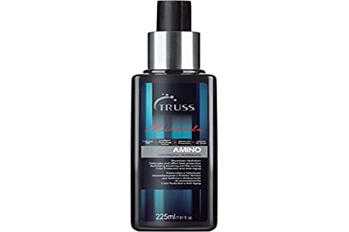 TRUSS Amino Heat Protection Spray for Hair - Anti Frizz Leave In Hair Spray - Infused with Essential Oils to Hydrate & Replenish Amino Acids - Color Safe Heat Protectant & Detangler (7.61 oz)