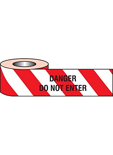 Caledonia Signs 58634 Barrier Tape, "Danger do not Enter"