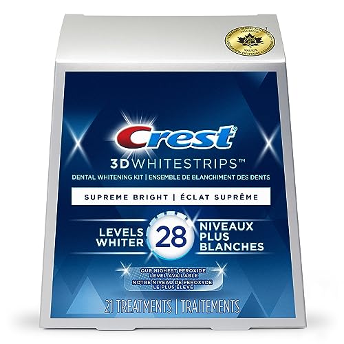 Crest 3D Whitestrips Age Renew Teeth Whitening Kit, 21 Treatments