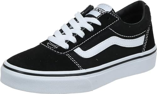 (-46%) Vans Unisex Kinder Ward Sneaker Ward Trainers, (SUEDE/CANVAS) BLACK/WHITE, 38 EU