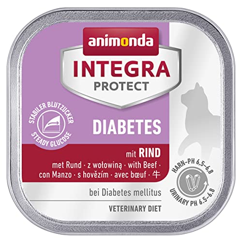 (-10%) animonda INTEGRA PROTECT Katzenfutter nass Diabetes Rind (16 x 100g)