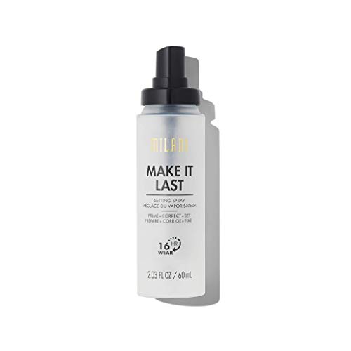 Milani Setting Spray + Primer, Make It Last Original - Natural Finish with Niacinamide for Hydration, Setting Spray for Makeup and Face Primer, 3-in-1 Prime + Hydrate + Set, 2.03 Fl. Oz