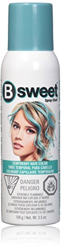 Punky Pastel Temporary Hair Color Spray, Perfectly Peacock, Spray-On Hair Color, Fast-Drying, Non-Sticky, Travel Size Hair Dye for Instant Vivid Hair Color, 3.5 oz, 1-Pack