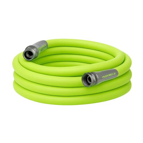 Flexzilla Garden Hose 5/8 in. x 25 ft., Lightweight All-Weather Water Hose, Durable and Flexible, Leak-Free Connections