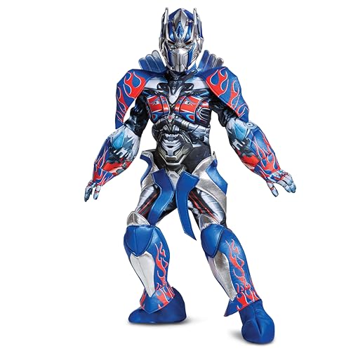 Disguise Child Optimus Prime Prestige Costume - M, Blue